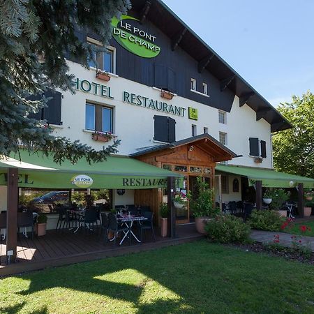 Logis Le Pont De Champ Hotel Beaucroissant Bagian luar foto