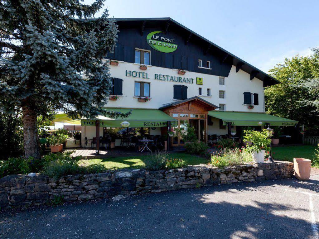 Logis Le Pont De Champ Hotel Beaucroissant Bagian luar foto
